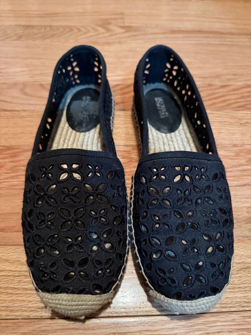 Michael Kors Black Quilted Espadrilles